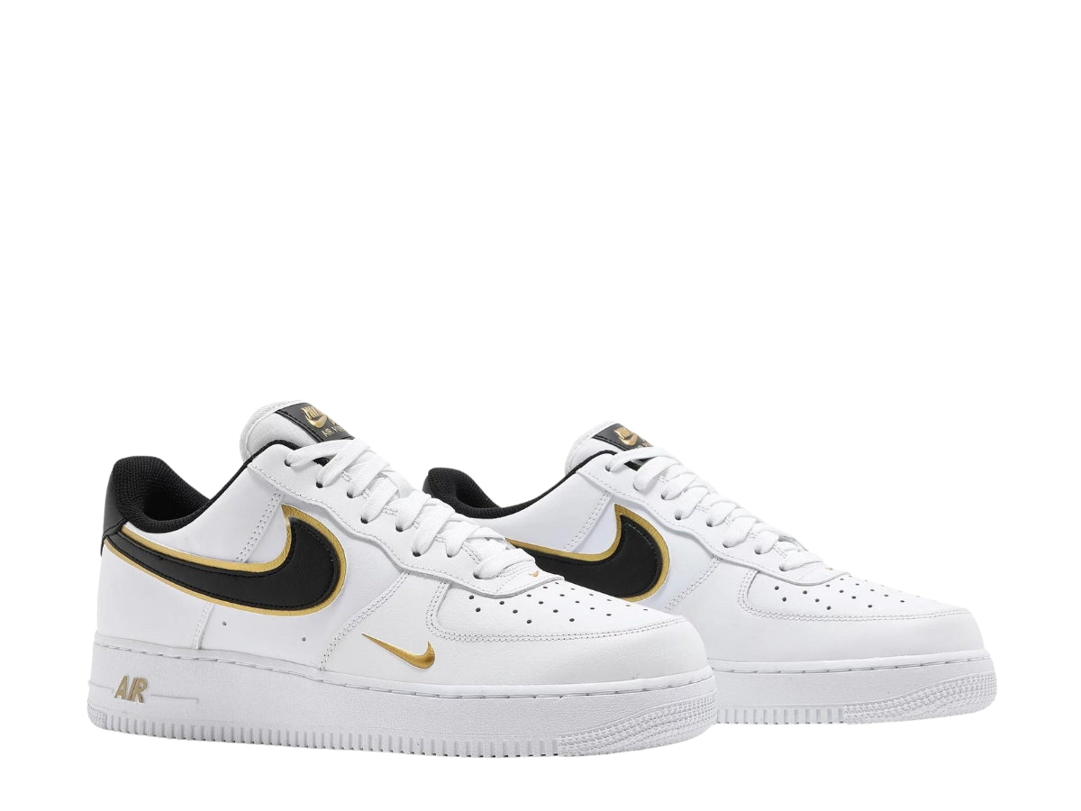 AF 1 Low 07 LV8 Double Swoosh White Metallic Gold
